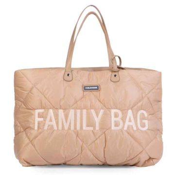 Sac à Langer Childhome pour la famille, beige matelassé, Boutique en Ligne Suisse