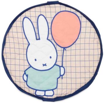 Tapis de Jeu rembourré Miffy rangement de jouets et tapis SOFT Play & Go