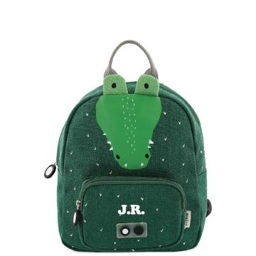 Sac à dos Crocodile small Trixie Baby, Cadeau personnalisé avec prénom ou initiales en broderie, dès 2 ans