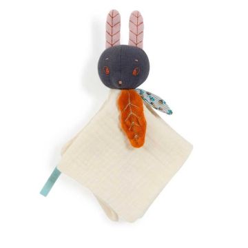 Joli Doudou Lapin à personnaliser, Petit Cadeau Nouveau Né, Moulin Roty