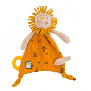 Doudou à personnaliser Jolie Boîte Cadeau Naissance, Lion Moulin Roty