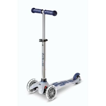 Trottinette Mini Micro Deluxe Flux LED Navy, roues lumineuses, de 2 à 5 ans
