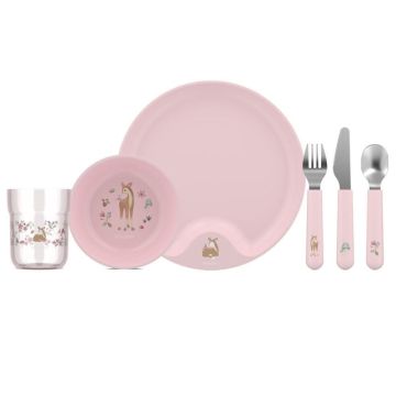 Set vaisselle bébé Little Dutch, 6 pièces, Cadeau personnalisé, Fairy Garden