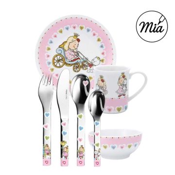 Coffret repas fille à graver Princesse Nelia Puresigns