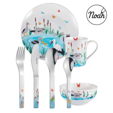 Coffret repas enfant à graver Manao étang Puresigns