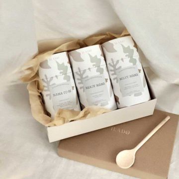 Coffret 3 Tisanes Bio pour future et jeune maman, Coffre Cadeau Ilado