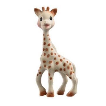 Hochet Sophie la Girafe et anneau de dentition bébé, dès la naissance