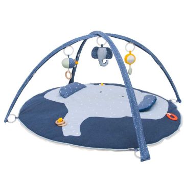 Tapis d'éveil avec arche et jeux activités, Eléphant de Trixie Baby