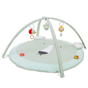 Tapis d'éveil avec arche et jeux activités, Monsieur Ours Polaire de Trixie Baby