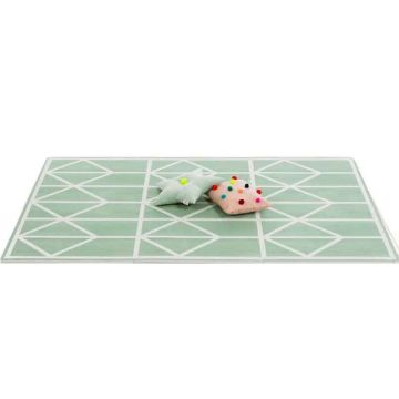 Tapis moelleux modulable Toddlekind, éléments puzzle en mousse EVA non toxique, Nordic vert, Livraison Gratuite