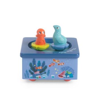 Boîte à musique Moulin Roty, Les aventures de Paulie, cadeau de naissance
