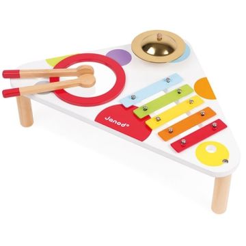 Table Instruments Musique en bois pour Enfant Confetti Janod