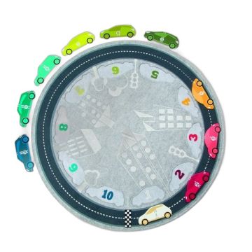 Tapis de jeu Enfant, Déco Chambre Garçon ou Fille, Tapidoo City