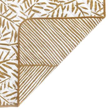 Tapis bébé Toddlekind imperméable pour l’extérieur, en coton bio, Sand Castle, Livraison Gratuite !