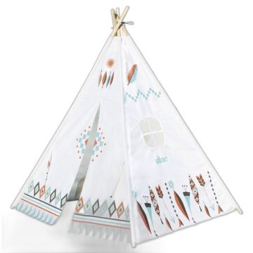 Jouet Tipi Cheyenne Tente pour enfant dès 3 ans tipi en tissu de qualité, Vilac, Livraison Gratuite