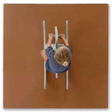 Tapis Mousse Bébé Toddlekind Classic,  EVA Biodégradable et non toxique, Camel
