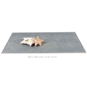 Tapis Bébé modulable Toddlekind, éléments puzzle en mousse EVA non toxique, Persian Smoke, Livraison Gratuite