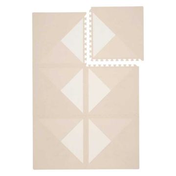 Tapis Bébé modulable Toddlekind, éléments puzzle en mousse EVA non toxique, Kyte Mocha, Livraison Gratuite