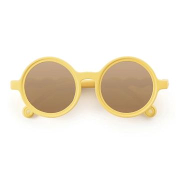 Lunettes de soleil enfant 18-36 mois Olivio&Co - Protection UV 100%, jaune citrus