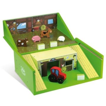 Ferme en valisen Jouet en Bois Vilac