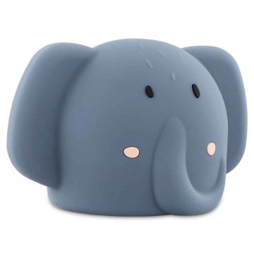 Veilleuse éléphant Trixie en silicone, lampe rechargeable, cadeau enfant dès 3 ans