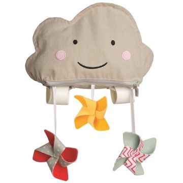 Pare Soleil Voile Ombrage pour poussette Nuage Taf Toys
