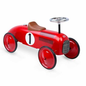 Voiture Porteur Metal Rouge Idée Cadeau Anniversaire 1,5 an bébé, Idée Cadeau 1 an, Vilac