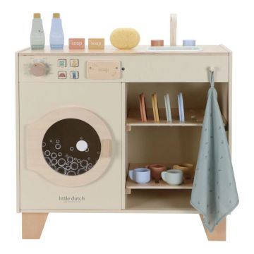 Machine à laver et lave vaisselle Little Dutch en bois, pour enfants dès 3 ans