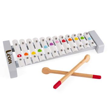 Xylophone Confetti Métal Bois, Jouet musical à personnaliser, Janod