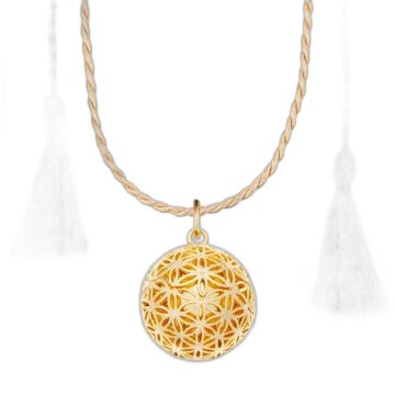 Bola Ilado Fleur de Vie – Collier Grossesse Or