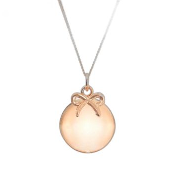 Bola de grossesse Ilado chaîne or rose - Lien