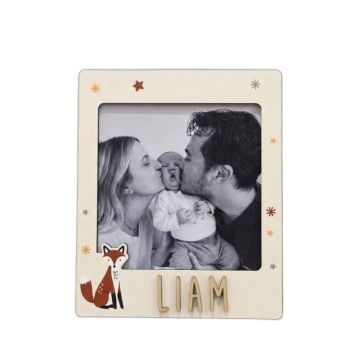 Cadre photo renard personnalisable Vintiun