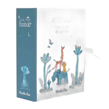Coffret Souvenirs Naissance Baobab Moulin Roty 12 Tiroirs