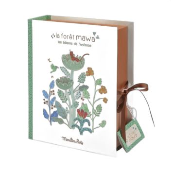 Coffret souvenirs de naissance Moulin Roty La forêt Mawa