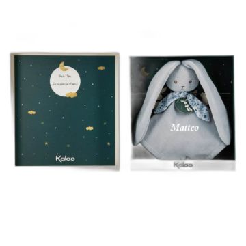Lapin doudou personnalisable Kaloo 30 cm