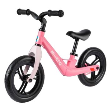 Draisienne Micro Balance Bike Lite Rose - Vélo Fille 2 Ans
