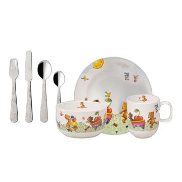 Set vaisselle enfant Villeroy & Boch Hungry as a bear 7 pièces