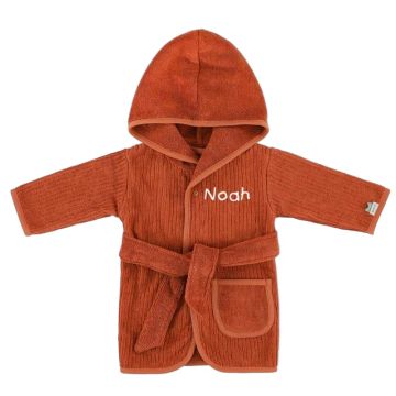 Peignoir coton Trixie, personnalisable avec prénom enfant