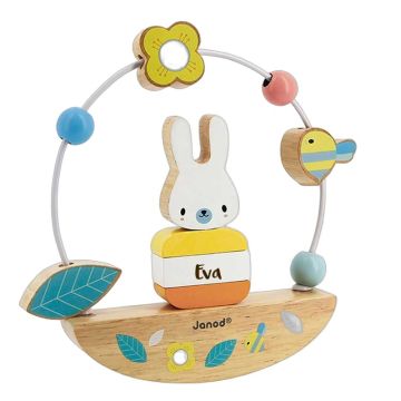 Jouet looping culbuto Pure en bois Janod personnalisable