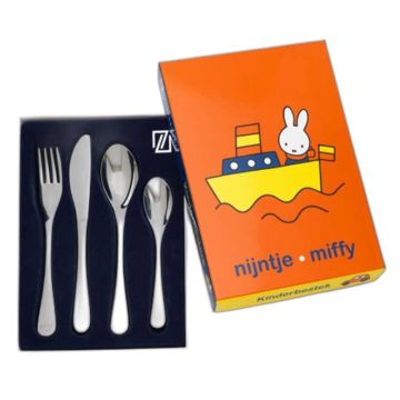 Couverts enfant Miffy Transport Zilverstad à graver