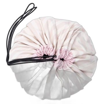 Sac de jeux Play & Go Stripes Rose - 140 cm