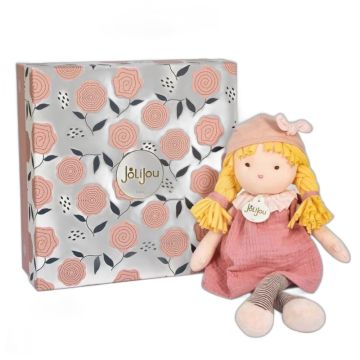 Poupée Eva Doudou et Compagnie – cadeau naissance