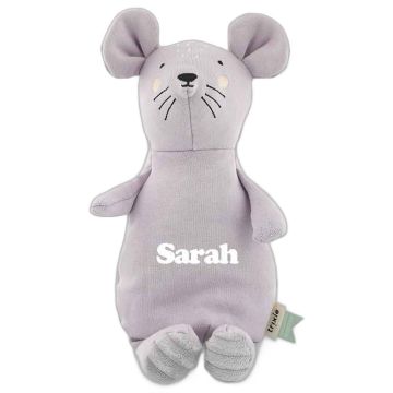 Peluche Trixie 26 cm souris coton biologique personnalisable