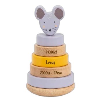 Tour à empiler Souris Trixie Baby personnalisable