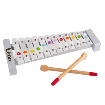 Janod Xylophone Confetti personnalisable métal bois