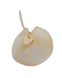 Collier Maman personnalisé or jaune Aismée