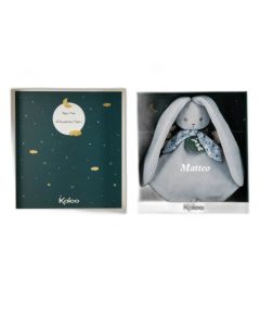 Lapin doudou personnalisable Kaloo 30 cm