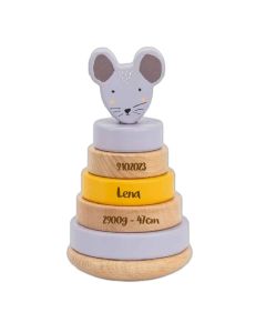 Tour à empiler Souris Trixie Baby personnalisable
