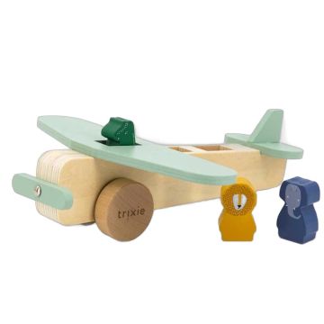 Avion Trixie avec M. Crocodile et ses passagers
