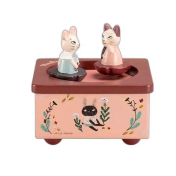 Boîte à musique Moulin Roty Après la Pluie - Cadeau naissance